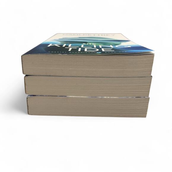 Coastal Guardians Book Lot Killing Tide Crushing Depths Deadly Shallows Pettrey - Picture 5 of 8